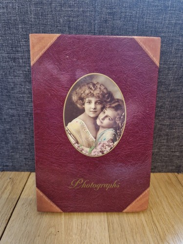 Vintage burgundy fold out - vintage,