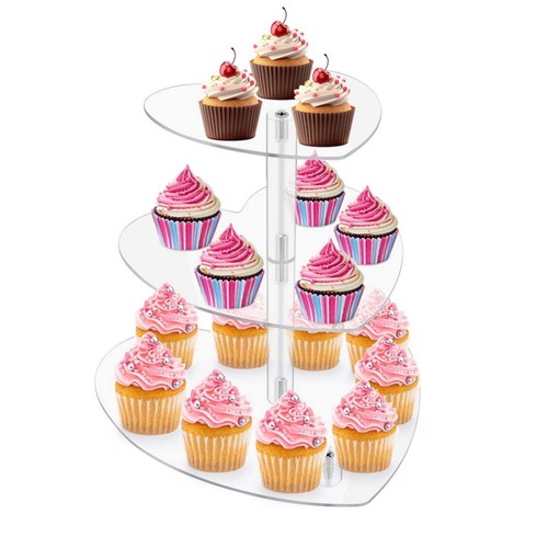 Acrylic cake stand cupcake - stand,