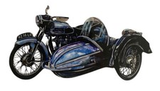 Sidecar Motorcycle Plaque -