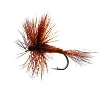 3 Brown WULFF Flies MAYFLY