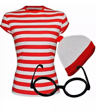 Women's 'Where's Wally?' Costume - Perfect for World Book Day or Themed Events!