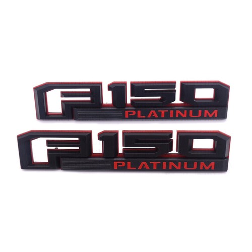 2pack f150 platinum - f150, black