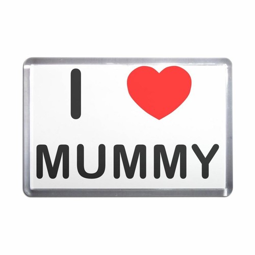 Mummy love heart - i, plastic