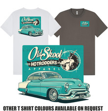 Retro OldSkool Hot Rod T