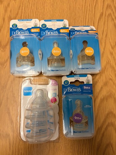 New brown mam bottle - &,