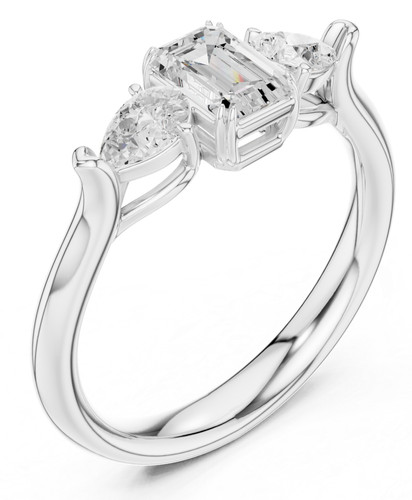 Certified emerald vvs1 - certified, d