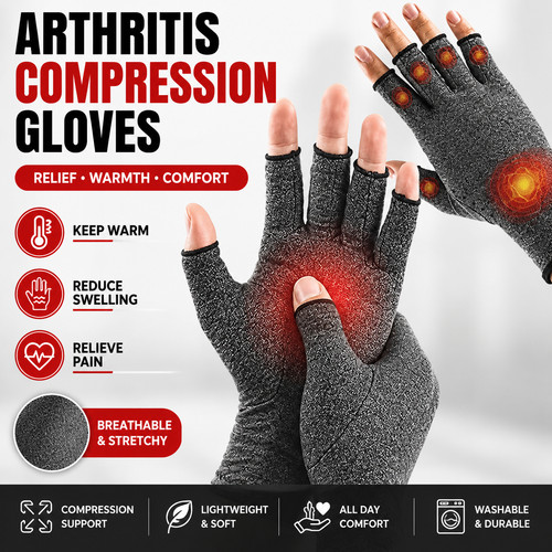 Thermal fingerless gloves mens - fingerless,