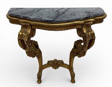 Italian giltwood console table - giltwood,