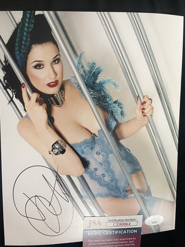 Dita von teese - von, signed