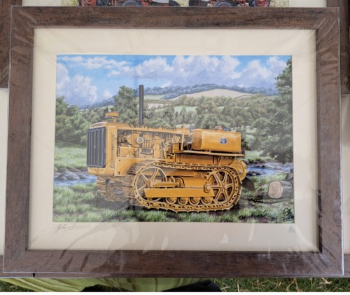 Framed picture print - a4,