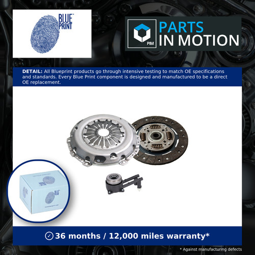 Clutch kit 3pc - kit,