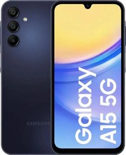 Samsung Galaxy A15 5G 128GB Unlocked Smartphone Blue-Black Pristine Condition A+