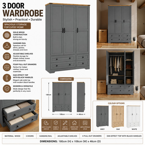 Modern door wardrobe 4 - wardrobe,