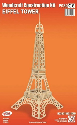 Eiffel tower woodcraft - eiffel,