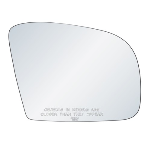 Passenger side mirror glass - side,
