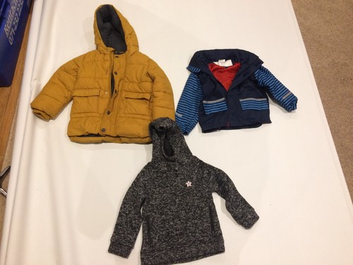 Boys winter jacket plus - m&s,