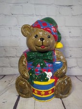 Vintage Christmas Cookie Jar