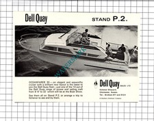 Dell Quay Itchenor Shipyard Chichester Sussex Oceanfarer 30 - 1967 Advert