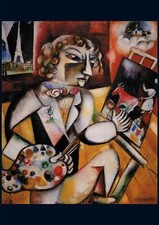 Piatnik chagall self portrait - piatnik,