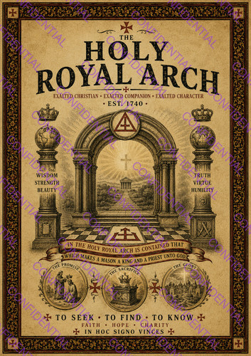 Holy royal arch templar - royal,
