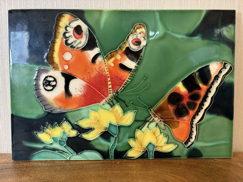 Butterfly pattern ceramic wall - pattern,