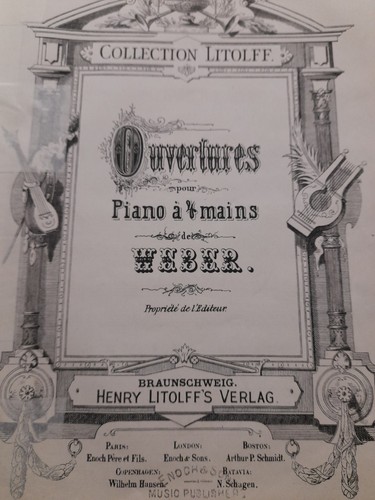 Weber overtures for piano - weber/overtures,