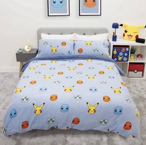 Pokemon fleece double duvet - pokemon,