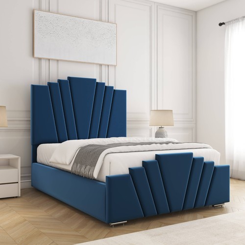 Luxury single art deco bed - art,