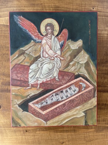 Hand painted religious - hand-painted, of