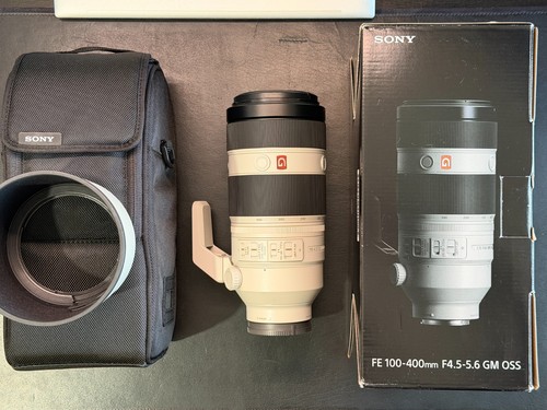 Sony 100 400mm - f4.5-5.6, g