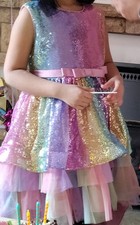 Girl Party Frock 6-8 years