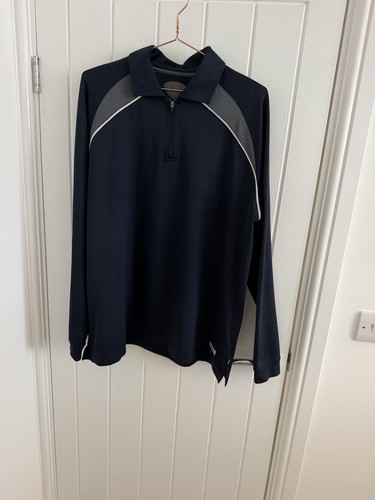 Navy blue quarter zip callaway - blue,