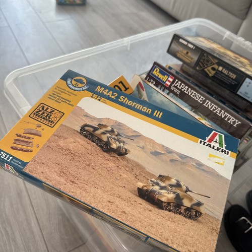 Italeri m4a2 sherman iii - iii, model