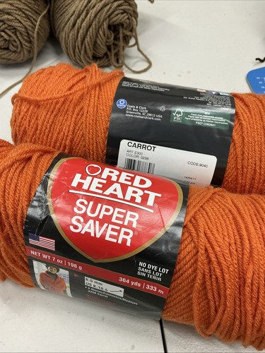 Red heart brand carrot super - -,