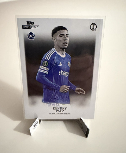 Topps simplicidad kendry - topps, páez