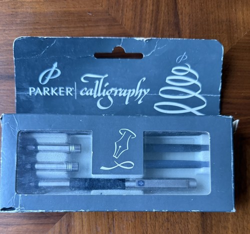 Vintage parker calligraphy set - parker,