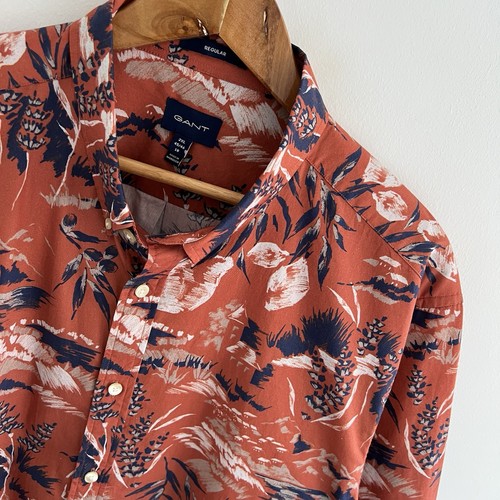 Gant floral shirt size - floral, xxl