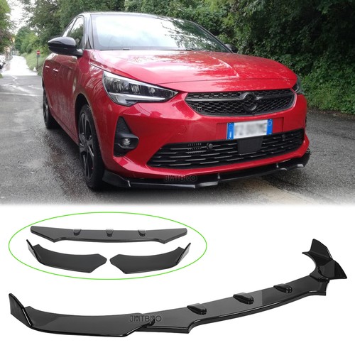 Gloss abs front bumper lip - gloss,