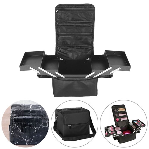 Extra large vanity case beauty - case,