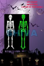 Halloween 4FT Giant Skeleton Glow in the Dark