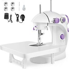 HomeVibe Mini  Portable Sewing Machine - White/Purple