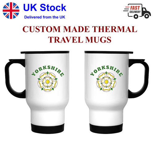 Yorkshire print travel mug - yorkshire,