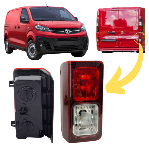 Rear fog reverse light back - light,