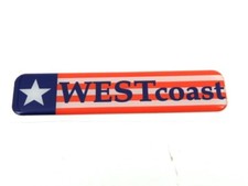 Genuine New CITROEN WEST COAST BADGE Side Emblem For Saxo 1996-2004 Westcoast