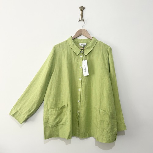 Sahara 100 linen shirt jacket - 100%,