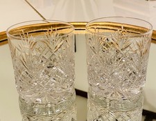 2x Royal Doulton JUNO Cut