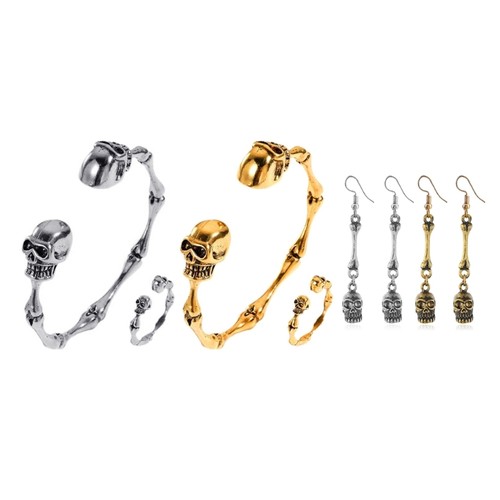 Skeleton cuff bracelet and - cuff,