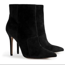 Reiss Mirna Black Suede