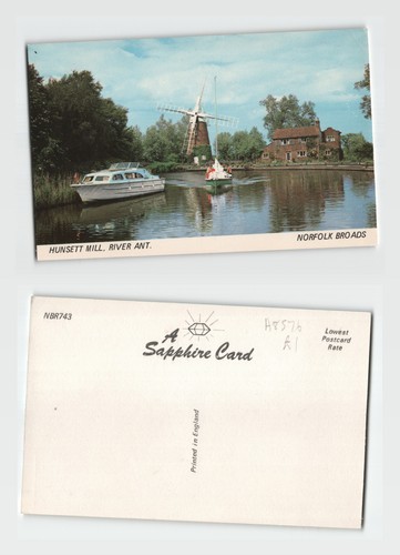 Postcard hunsett mill - postcard,