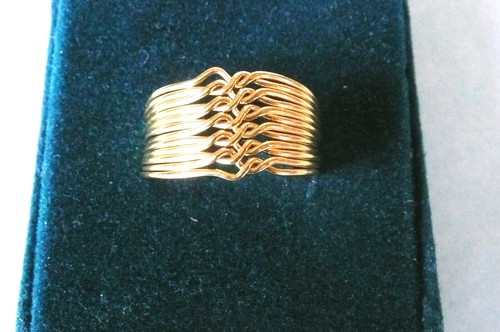 Gold plated over - gold,